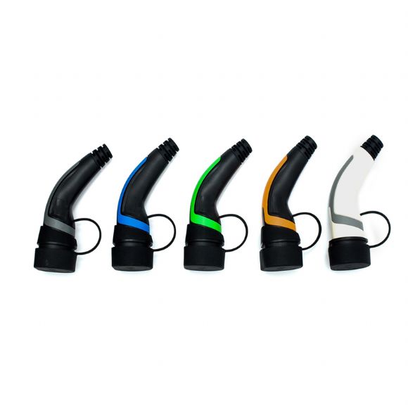 Conector EV de carregamento de veículos elétricos AC tipo 2, fase 1/3, 16/32A - EU-A01