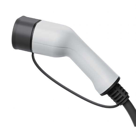 Ficha EV de carregamento de veículo elétrico AC tipo 2, 1/3 fase, 16/32A, embalagem de plástico - EU-A04